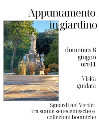 Appuntamenti in giardino alla Reggia di Portici