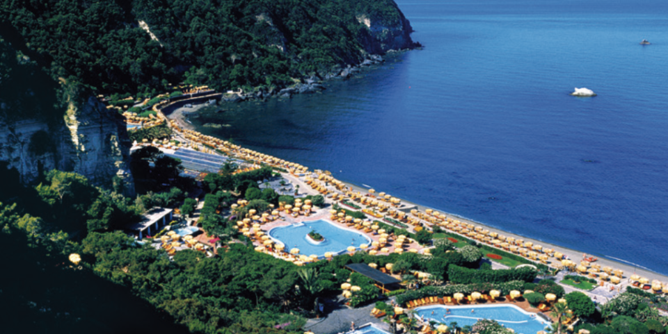 Il più grande parco termale dell'isola si trova a Citara